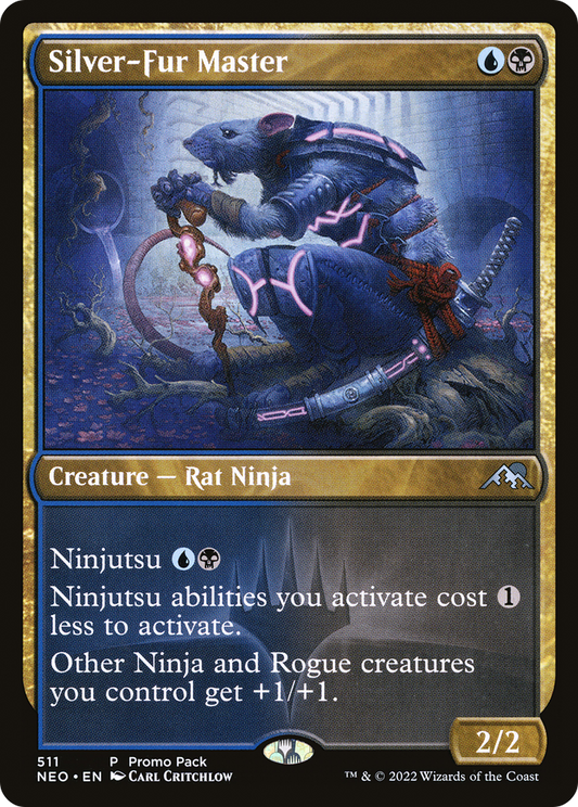 Silver-Fur Master (NEO-511) - Kamigawa: Neon Dynasty - Premium MTG Single from Wizards of the Coast - Just $0.32! Shop now at Game Crave Tournament Store