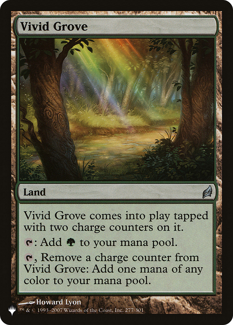 Vivid Grove (PCTB-086) - From Cute to Brute - Premium MTG Single from Wizards of the Coast - Just $0.21! Shop now at Game Crave Tournament Store