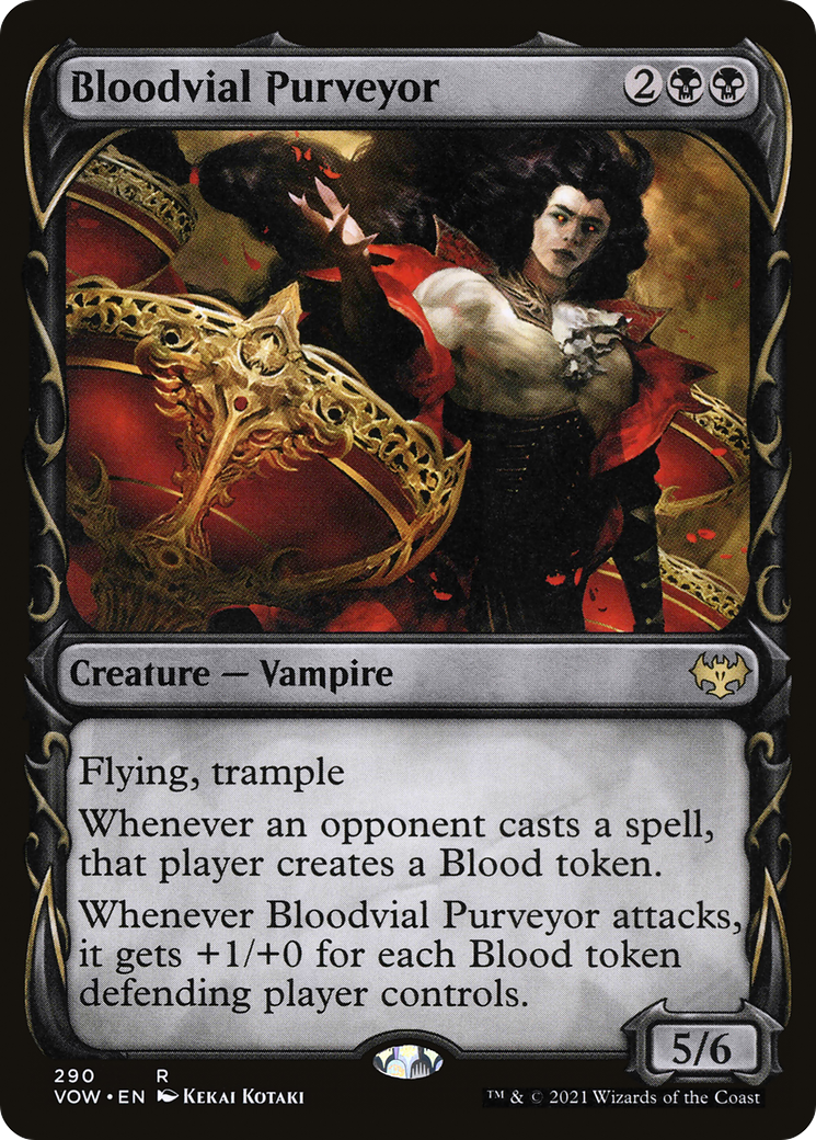Bloodvial Purveyor (VOW-290) - Innistrad: Crimson Vow: (Showcase) - Premium MTG Single from Wizards of the Coast - Just $0.08! Shop now at Game Crave Tournament Store