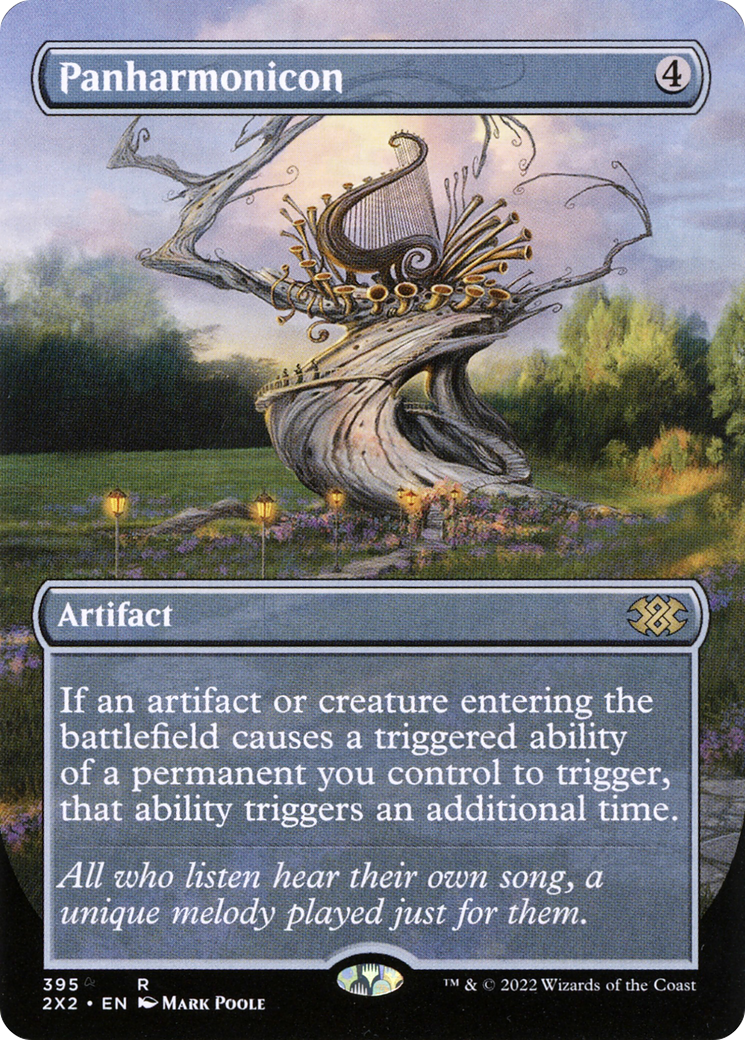 Panharmonicon (2X2-395) - Double Masters 2022 (Borderless) Foil - Premium MTG Single from Wizards of the Coast - Just $2.05! Shop now at Game Crave Tournament Store