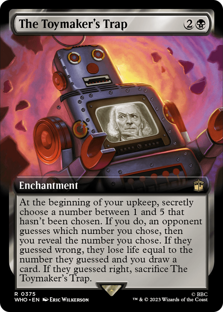 The Toymaker's Trap (WHO-375) - Doctor Who: (Extended Art) - Premium MTG Single from Wizards of the Coast - Just $0.08! Shop now at Game Crave Tournament Store