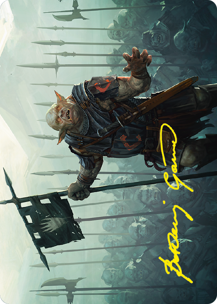 Uglúk of the White Hand // Uglúk of the White Hand (ALTR-027) - Tales of Middle-earth Art Series (Borderless) - Premium MTG Single from Wizards of the Coast - Just $0! Shop now at Game Crave Tournament Store