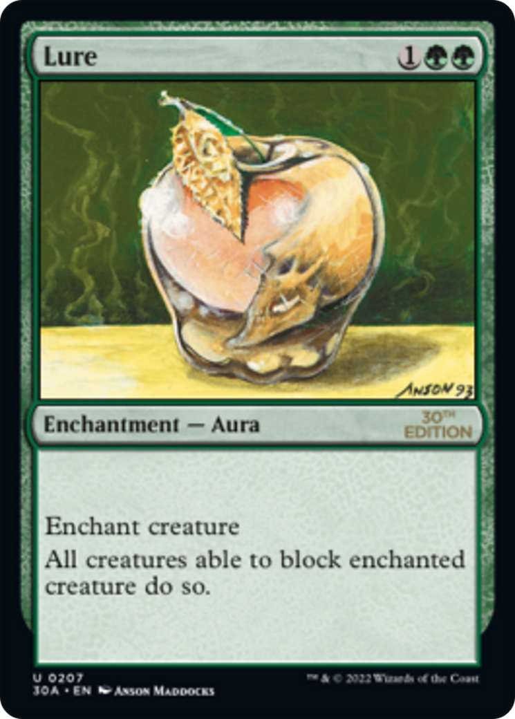 Lure (30A-207) - 30th Anniversary Edition - Premium MTG Single from Wizards of the Coast - Just $6.69! Shop now at Game Crave Tournament Store
