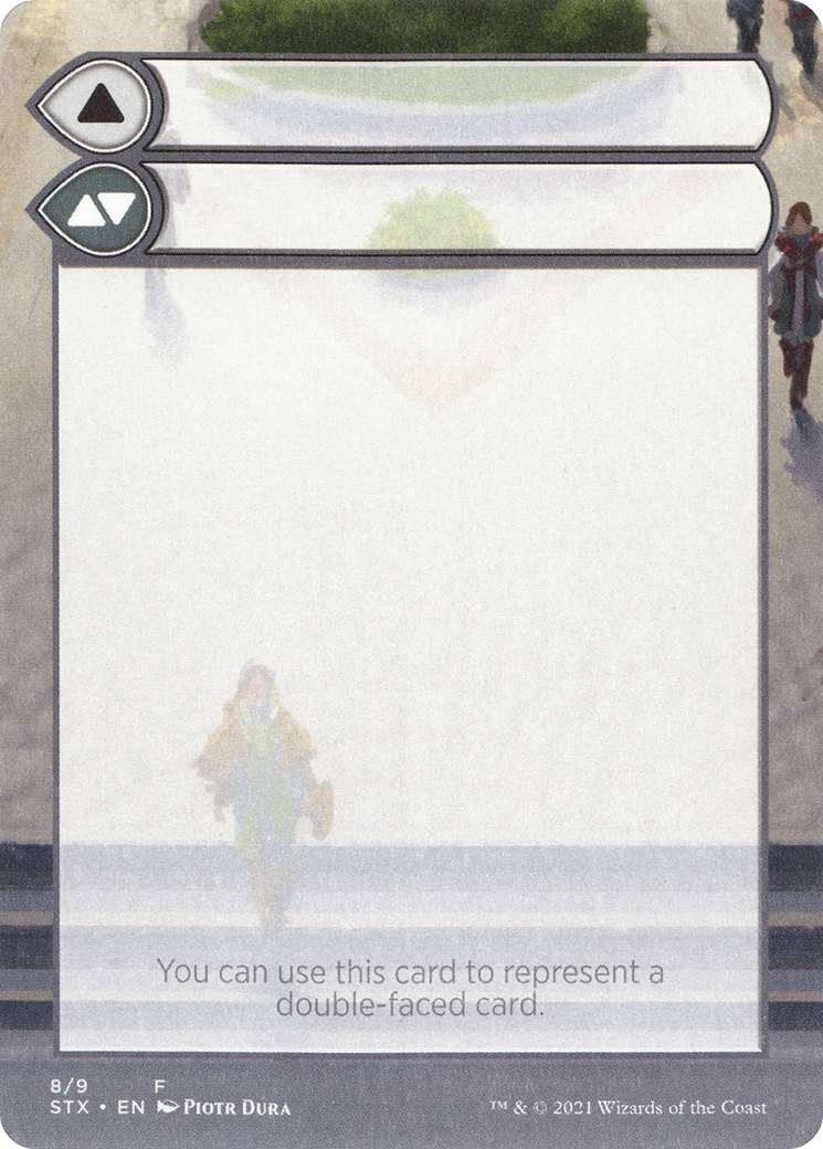 Double-Faced Substitute Card (SSTX-008) - Strixhaven: School of Mages Substitute Cards - Premium MTG Single from Wizards of the Coast - Just $0! Shop now at Game Crave Tournament Store