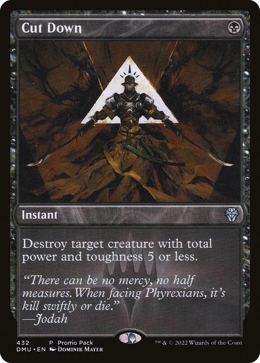 Cut Down (DMU-432) - Dominaria United - Premium MTG Single from Wizards of the Coast - Just $2.88! Shop now at Game Crave Tournament Store