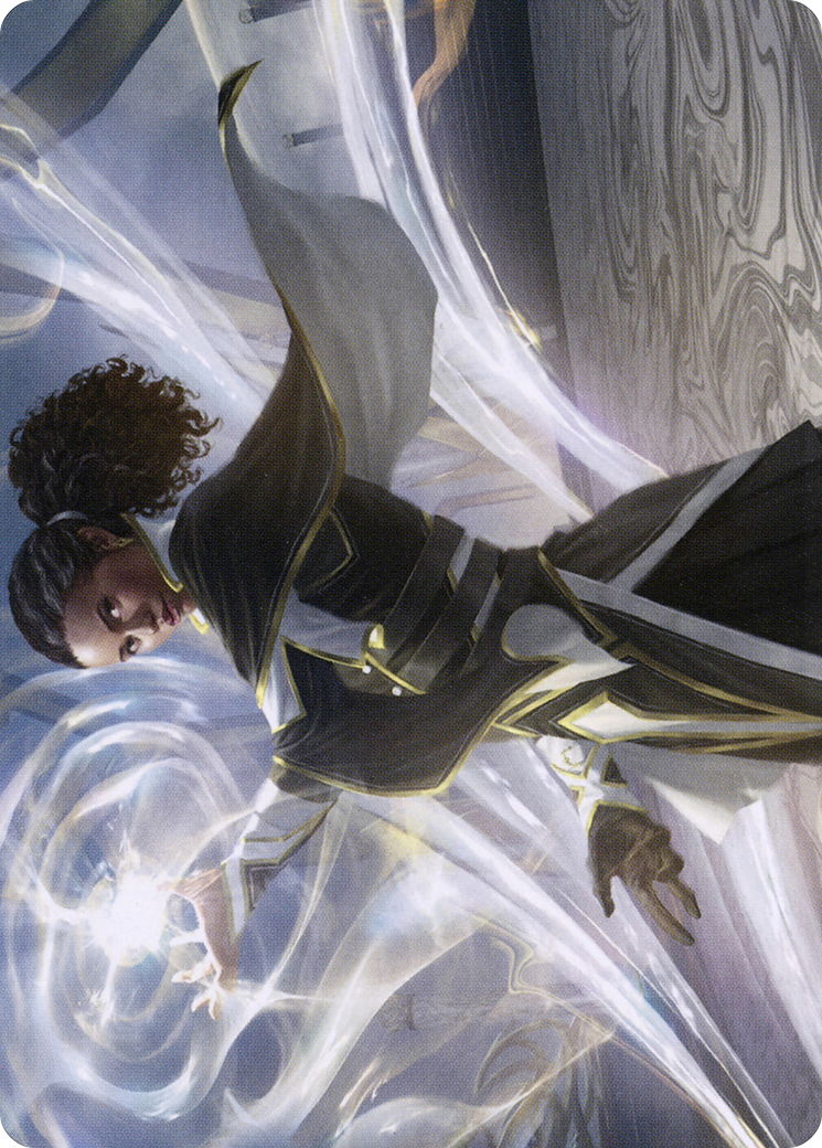 Clever Lumimancer // Clever Lumimancer (ASTX-002) - Strixhaven Art Series (Borderless) Foil - Premium MTG Single from Wizards of the Coast - Just $0! Shop now at Game Crave Tournament Store