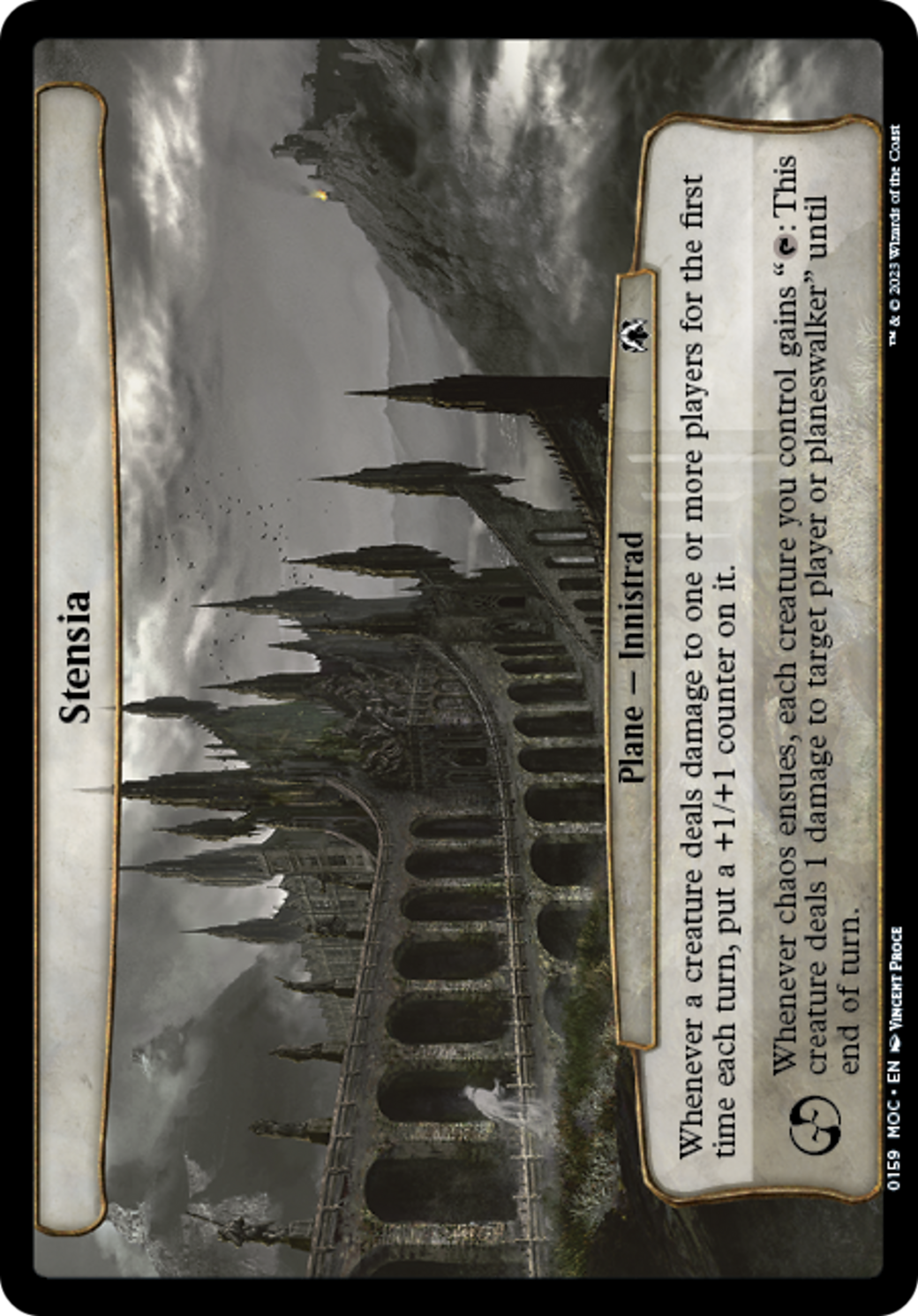 Stensia (MOC-159) - March of the Machine Commander - Premium MTG Single from Wizards of the Coast - Just $0.08! Shop now at Game Crave Tournament Store