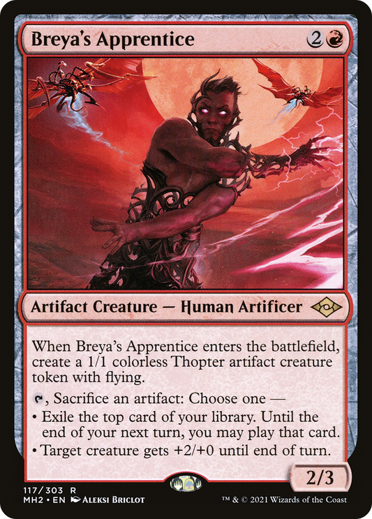 Breya's Apprentice (MH2-117) - Modern Horizons 2 Foil - Premium MTG Single from Wizards of the Coast - Just $0.63! Shop now at Game Crave Tournament Store