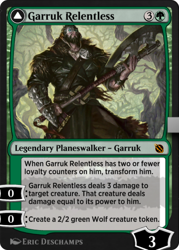 Garruk Relentless // Garruk, the Veil-Cursed (SIS-049) - Shadows of the Past - Premium MTG Single from Wizards of the Coast - Just $0! Shop now at Game Crave Tournament Store