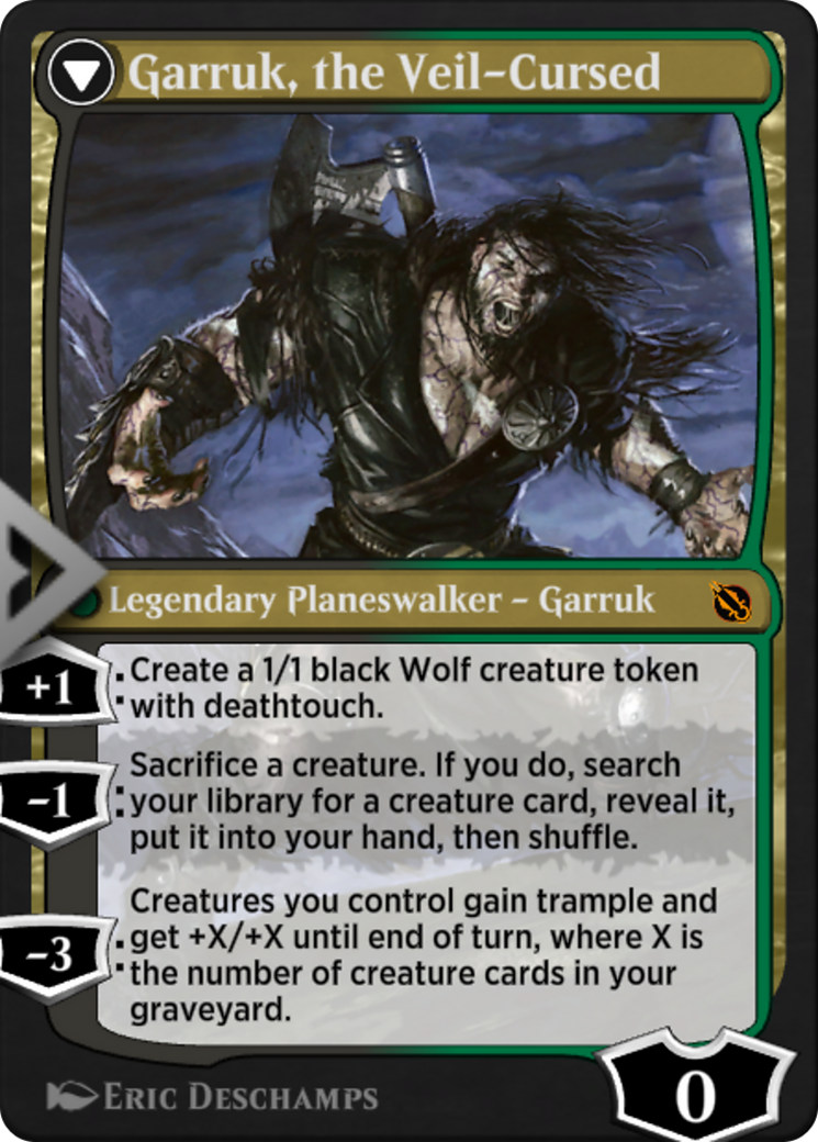 Garruk Relentless // Garruk, the Veil-Cursed (SIS-049) - Shadows of the Past - Premium MTG Single from Wizards of the Coast - Just $0! Shop now at Game Crave Tournament Store