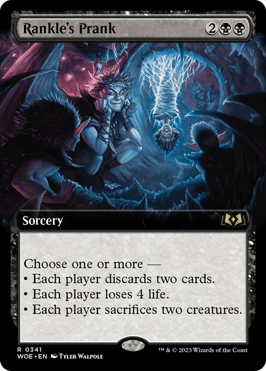 Rankle's Prank (WOE-341) - Wilds of Eldraine: (Extended Art) - Premium MTG Single from Wizards of the Coast - Just $0.16! Shop now at Game Crave Tournament Store
