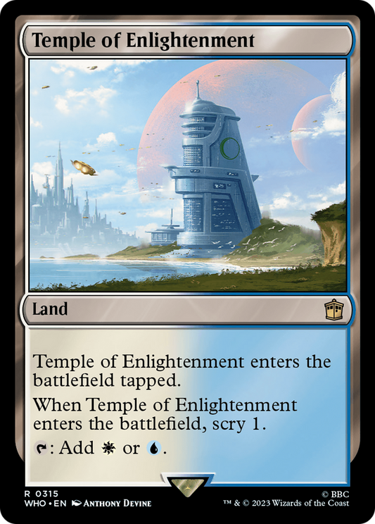 Temple of Enlightenment (WHO-315) - Doctor Who - Premium MTG Single from Wizards of the Coast - Just $0.25! Shop now at Game Crave Tournament Store