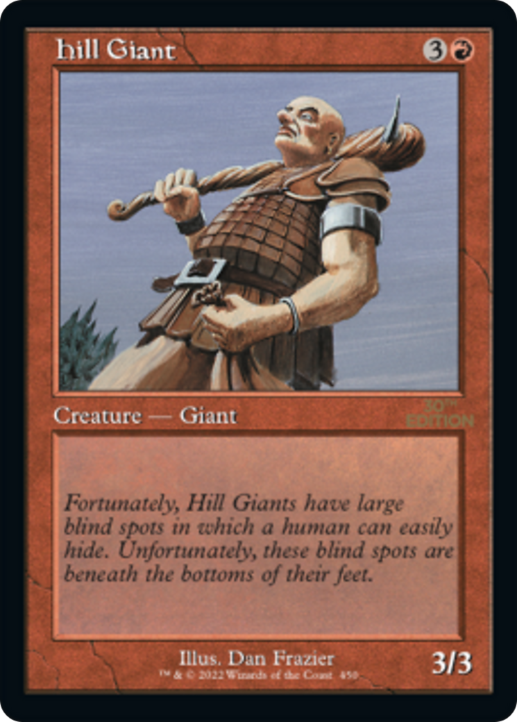 Hill Giant (30A-450) - 30th Anniversary Edition - Premium MTG Single from Wizards of the Coast - Just $7! Shop now at Game Crave Tournament Store