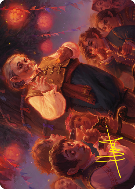 Bilbo, Retired Burglar // Bilbo, Retired Burglar (ALTR-014) - Tales of Middle-earth Art Series (Borderless) - Premium MTG Single from Wizards of the Coast - Just $0! Shop now at Game Crave Tournament Store