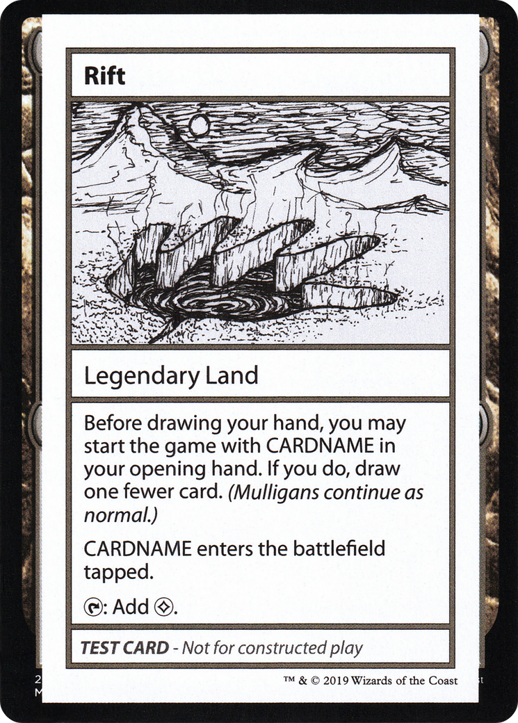 Rift (CMB2-119) - Mystery Booster Playtest Cards 2021 - Premium MTG Single from Wizards of the Coast - Just $0.25! Shop now at Game Crave Tournament Store