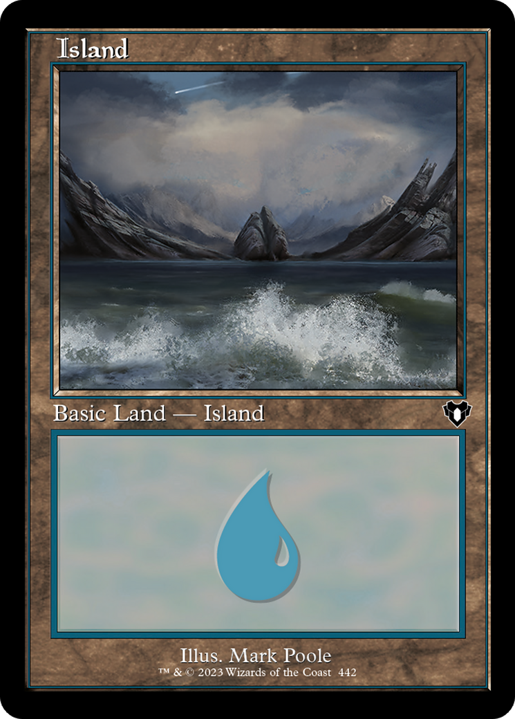 Island (CMM-442) - Commander Masters - Premium MTG Single from Wizards of the Coast - Just $0.08! Shop now at Game Crave Tournament Store