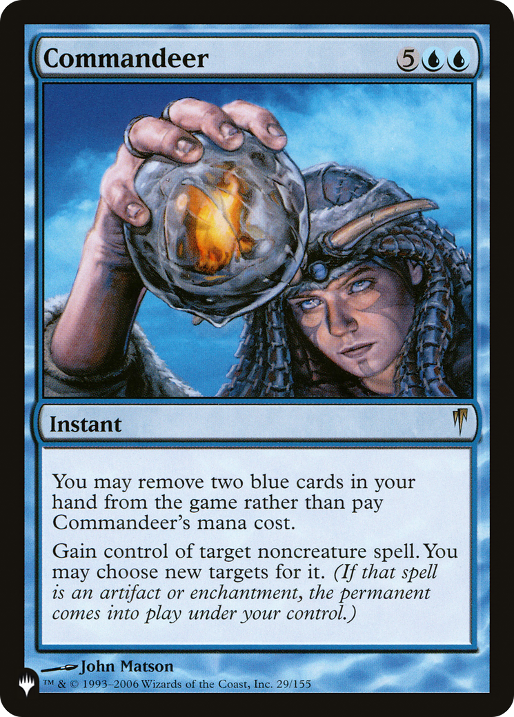 Commandeer (PLIST-1106) - The List - Premium MTG Single from Wizards of the Coast - Just $0.50! Shop now at Game Crave Tournament Store