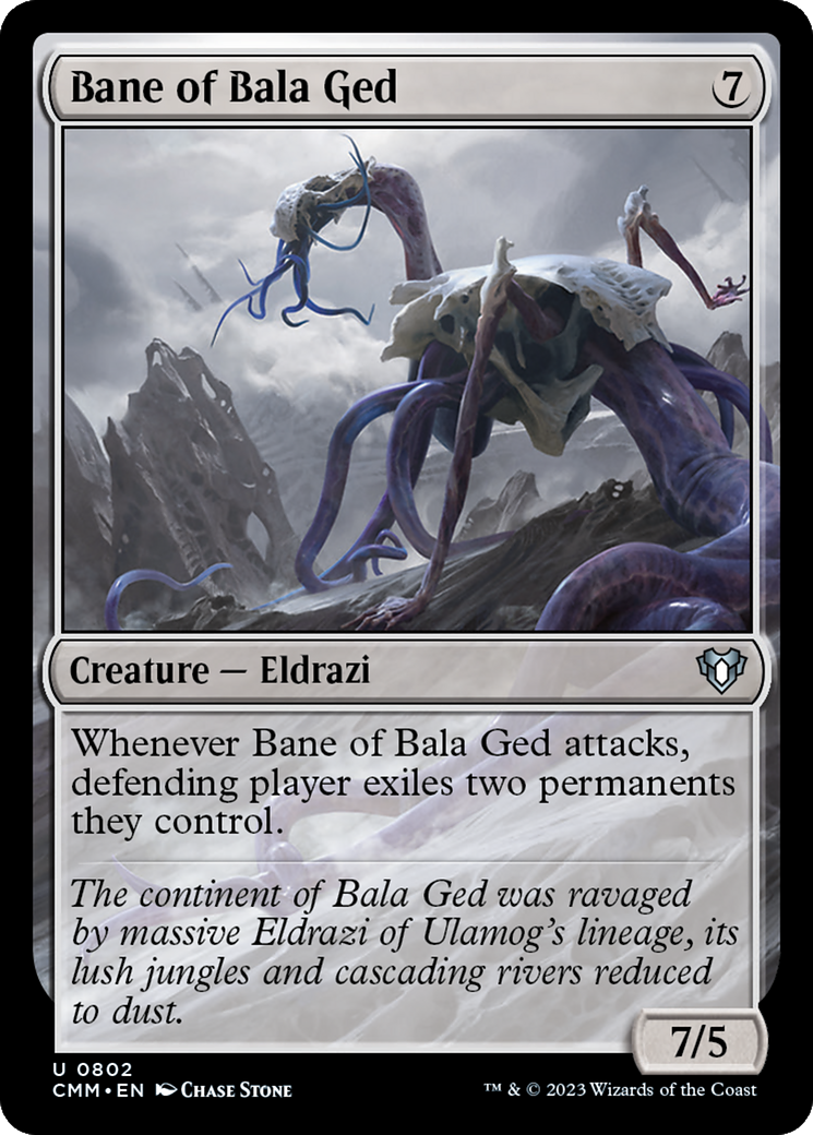 Bane of Bala Ged (CMM-802) - Commander Masters - Premium MTG Single from Wizards of the Coast - Just $2.09! Shop now at Game Crave Tournament Store