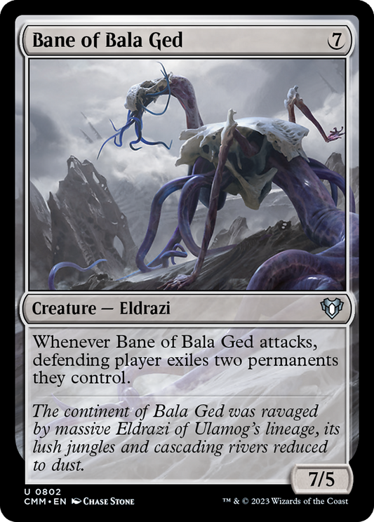 Bane of Bala Ged (CMM-802) - Commander Masters - Premium MTG Single from Wizards of the Coast - Just $2.09! Shop now at Game Crave Tournament Store