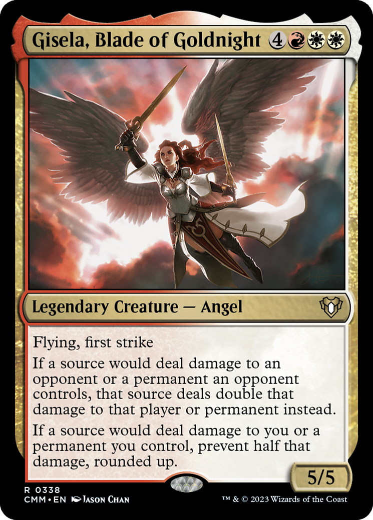 Gisela, Blade of Goldnight (CMM-338) - Commander Masters Foil - Premium MTG Single from Wizards of the Coast - Just $0.77! Shop now at Game Crave Tournament Store