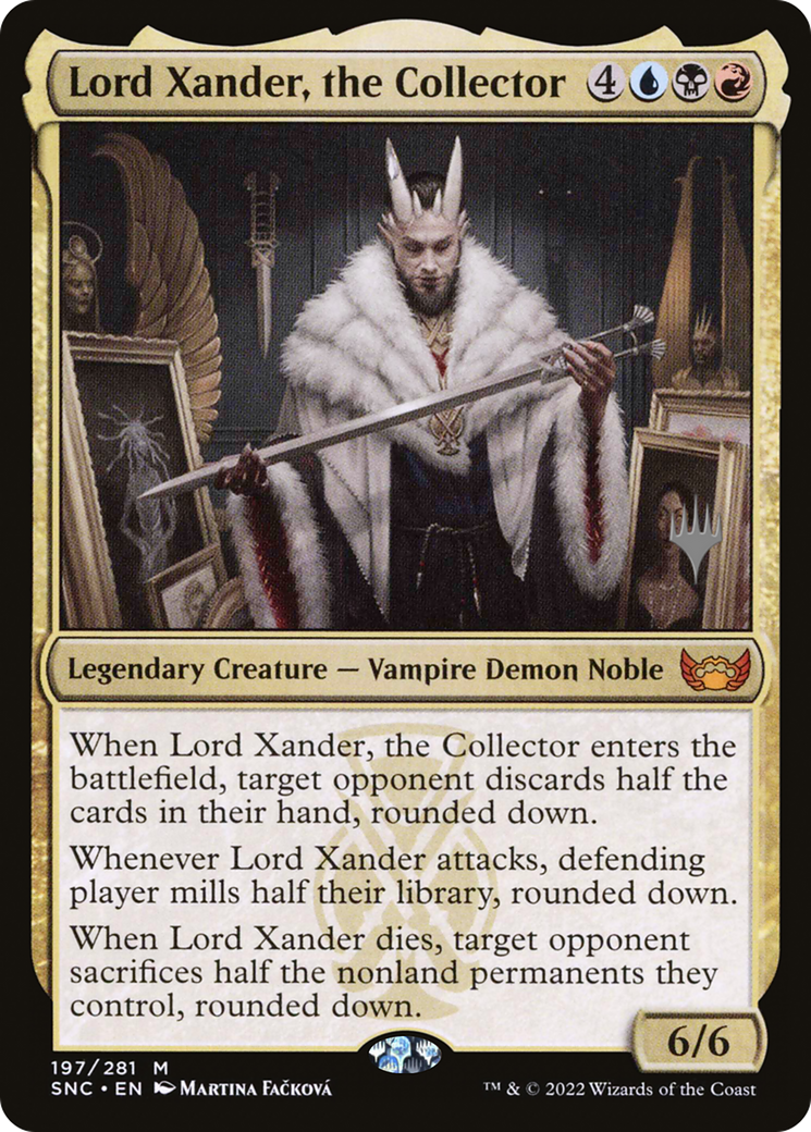 Lord Xander, the Collector (PSNC-197P) - Streets of New Capenna Promos - Premium MTG Single from Wizards of the Coast - Just $1.14! Shop now at Game Crave Tournament Store