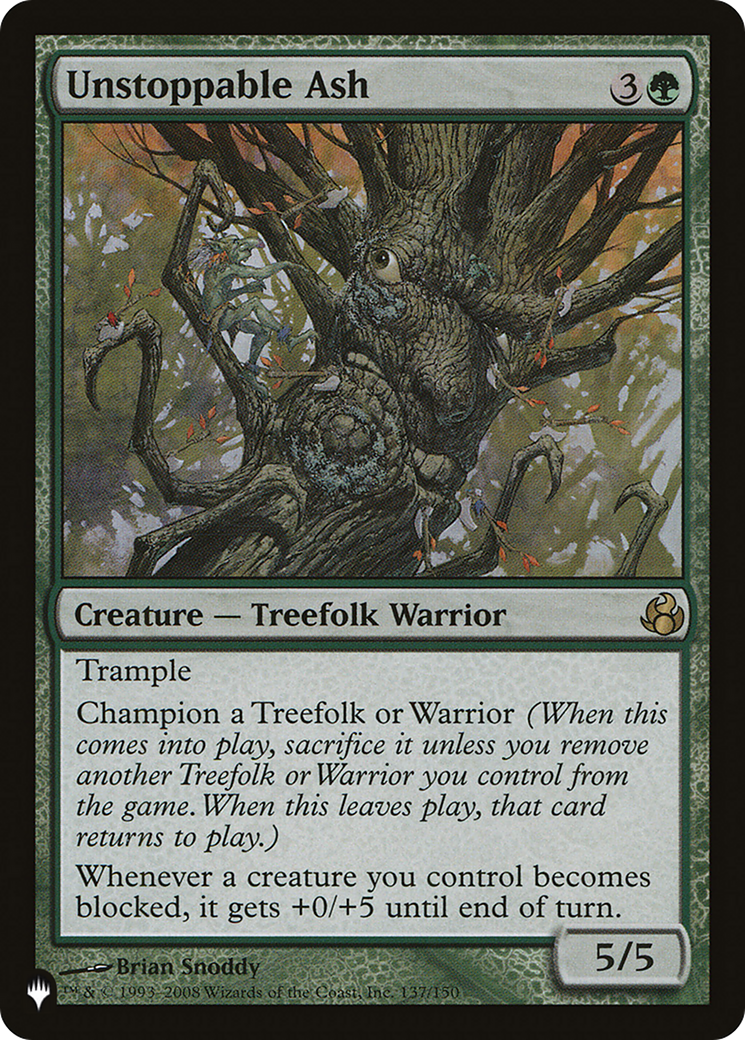 Unstoppable Ash (PLIST-1143) - The List - Premium MTG Single from Wizards of the Coast - Just $1.87! Shop now at Game Crave Tournament Store