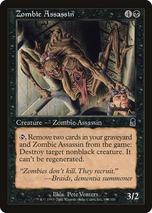 Zombie Assassin (ODY-168) - Odyssey - Premium MTG Single from Wizards of the Coast - Just $0.08! Shop now at Game Crave Tournament Store