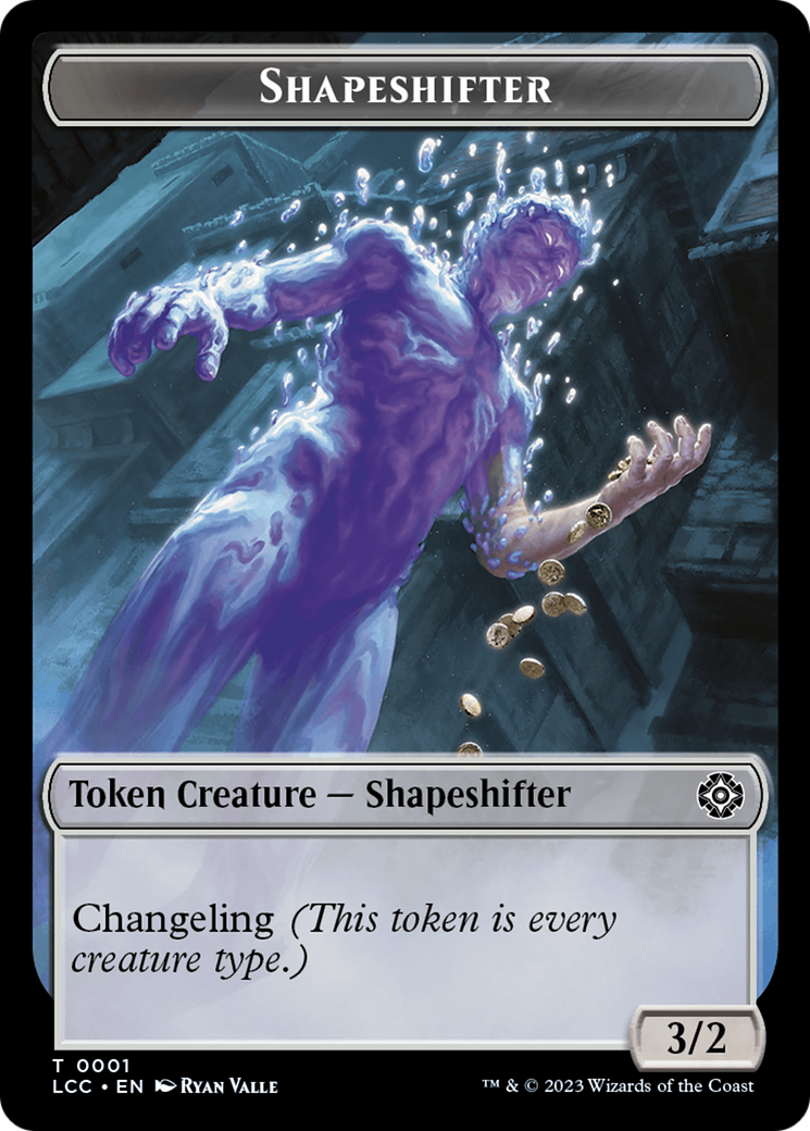 Shapeshifter (TLCC-001) - The Lost Caverns of Ixalan Commander Tokens Foil - Premium MTG Single from Wizards of the Coast - Just $0! Shop now at Game Crave Tournament Store