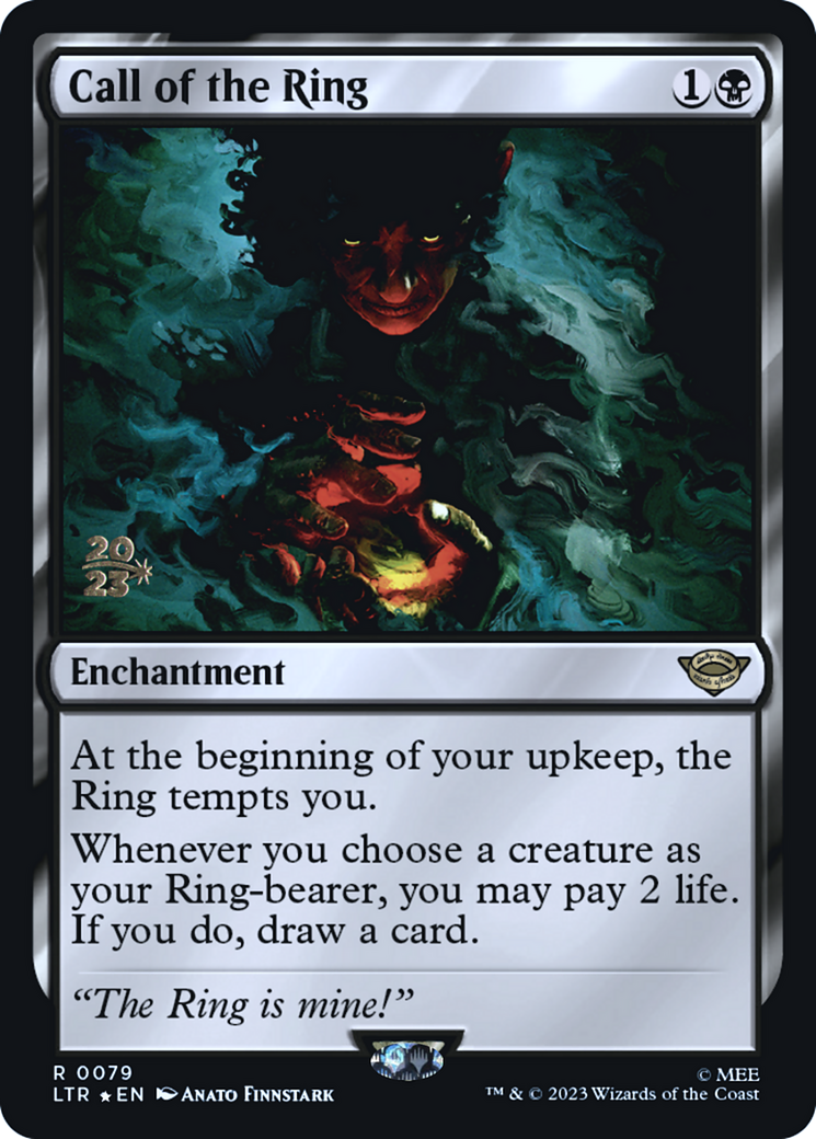 Call of the Ring (PLTR-79S) - Tales of Middle-earth Promos Foil - Premium MTG Single from Wizards of the Coast - Just $2.08! Shop now at Game Crave Tournament Store