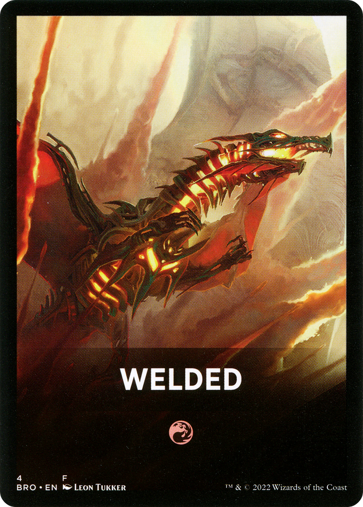 Welded (FBRO-004) - The Brothers' War Jumpstart Front Cards Foil - Premium MTG Single from Wizards of the Coast - Just $0! Shop now at Game Crave Tournament Store
