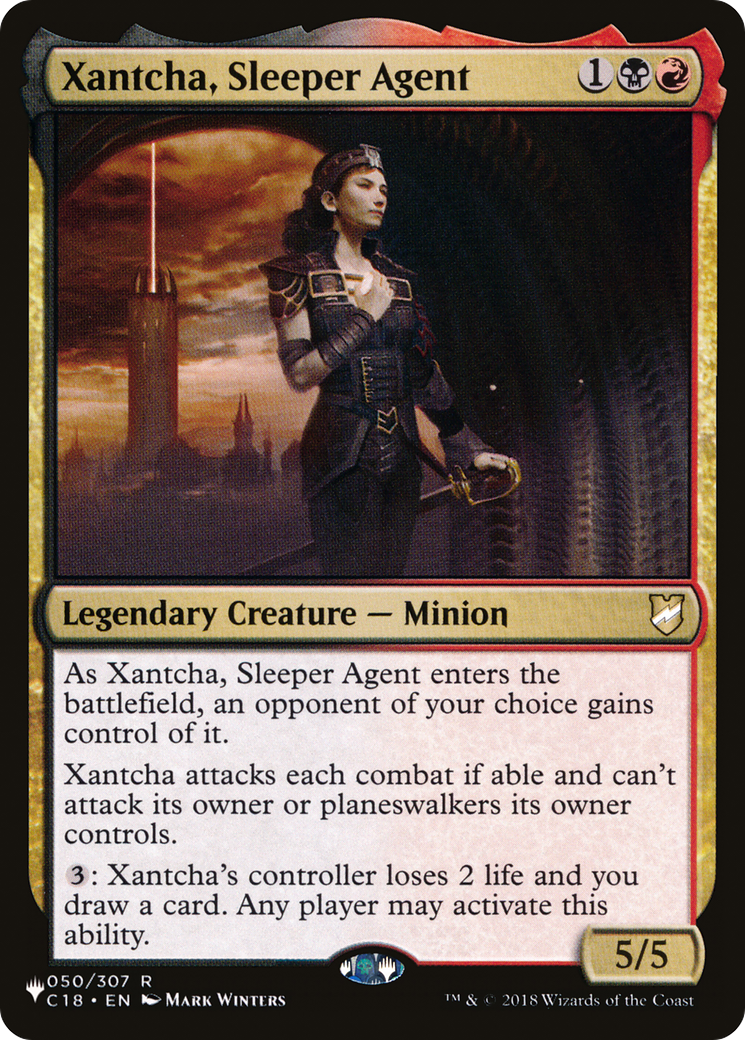 Xantcha, Sleeper Agent (PLIST-996) - The List - Premium MTG Single from Wizards of the Coast - Just $7.50! Shop now at Game Crave Tournament Store