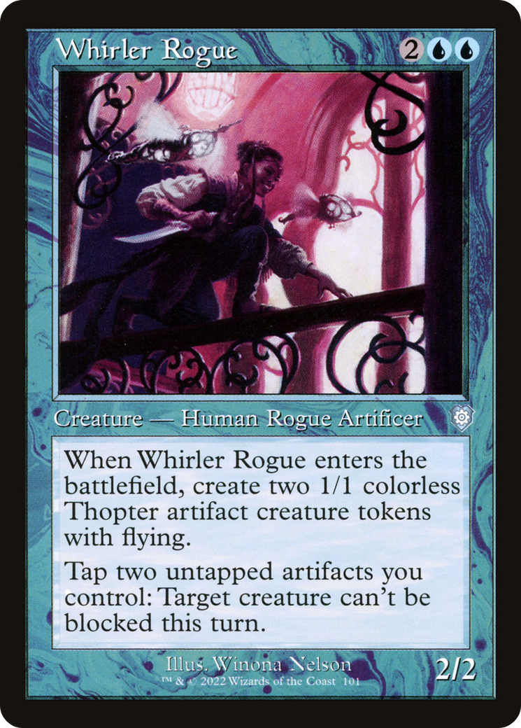 Whirler Rogue (BRC-101) - The Brothers' War Commander - Premium MTG Single from Wizards of the Coast - Just $0.08! Shop now at Game Crave Tournament Store