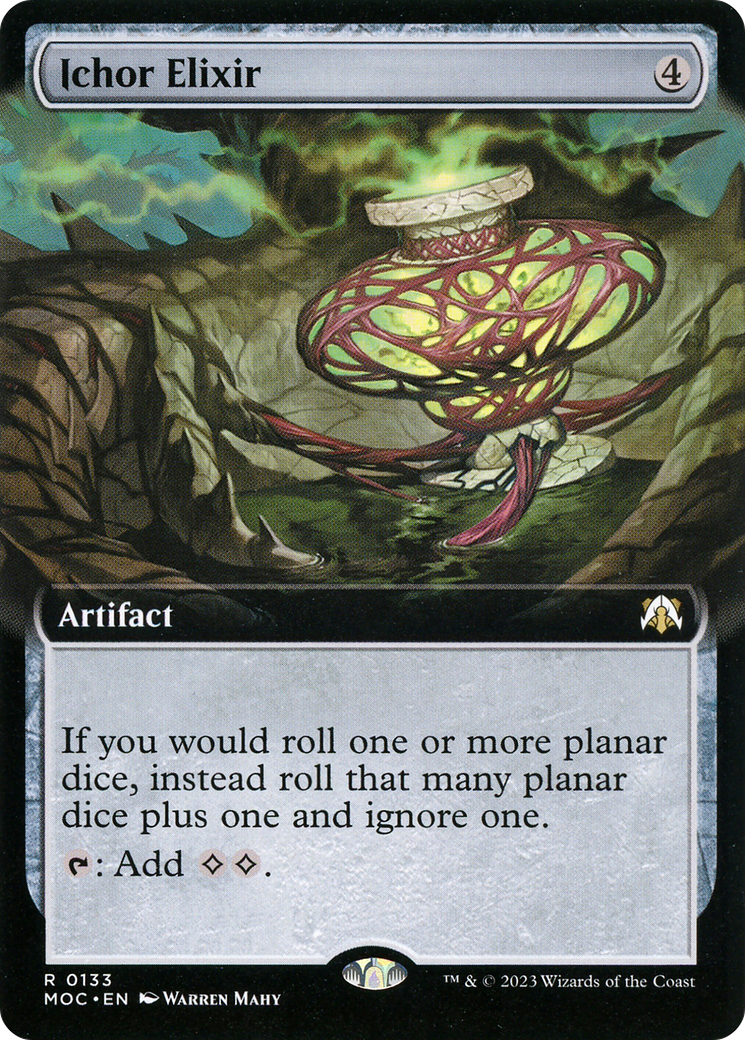Ichor Elixir (MOC-133) - March of the Machine Commander: (Extended Art) - Premium MTG Single from Wizards of the Coast - Just $0.08! Shop now at Game Crave Tournament Store