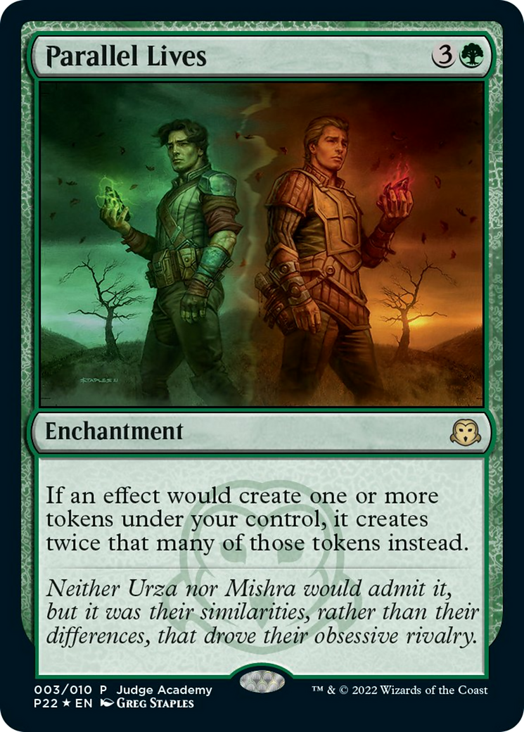 Parallel Lives (P22-003) - Judge Gift Cards 2022 Foil - Premium MTG Single from Wizards of the Coast - Just $9.69! Shop now at Game Crave Tournament Store