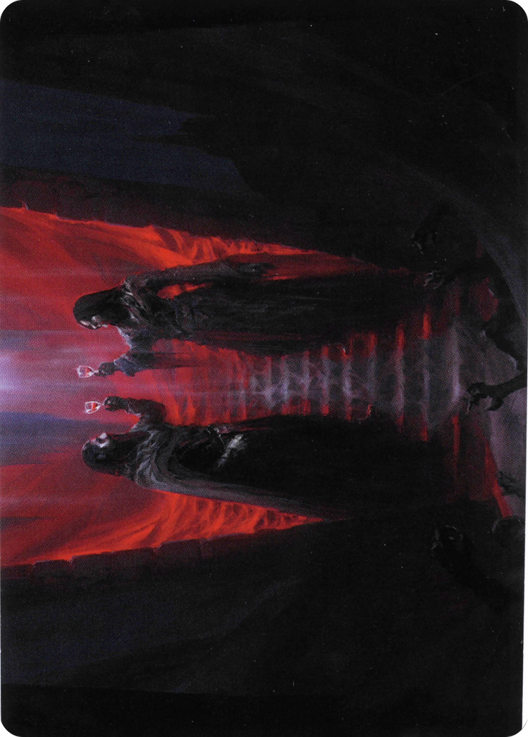 Vampires' Vengeance // Vampires' Vengeance (AVOW-049) - Crimson Vow Art Series (Borderless) Foil - Premium MTG Single from Wizards of the Coast - Just $0! Shop now at Game Crave Tournament Store
