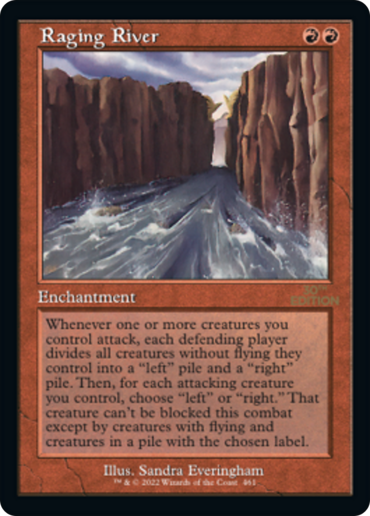 Raging River (30A-461) - 30th Anniversary Edition - Premium MTG Single from Wizards of the Coast - Just $43.41! Shop now at Game Crave Tournament Store
