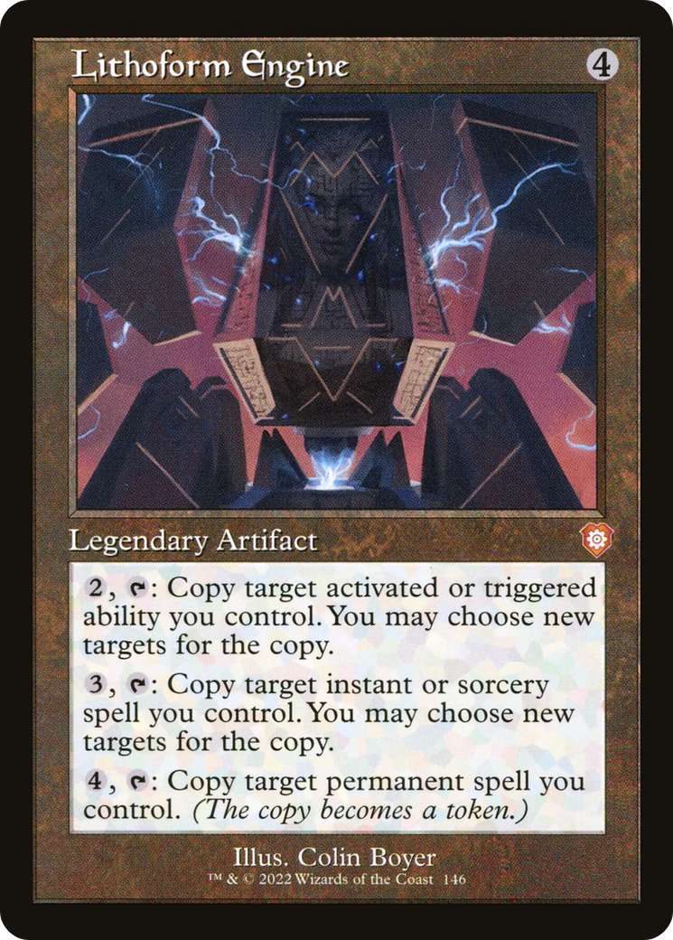 Lithoform Engine (BRC-146) - The Brothers' War Commander - Premium MTG Single from Wizards of the Coast - Just $1.21! Shop now at Game Crave Tournament Store