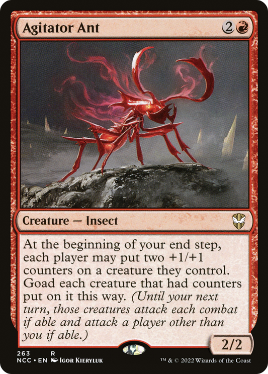 Agitator Ant (NCC-263) - New Capenna Commander - Premium MTG Single from Wizards of the Coast - Just $0.25! Shop now at Game Crave Tournament Store