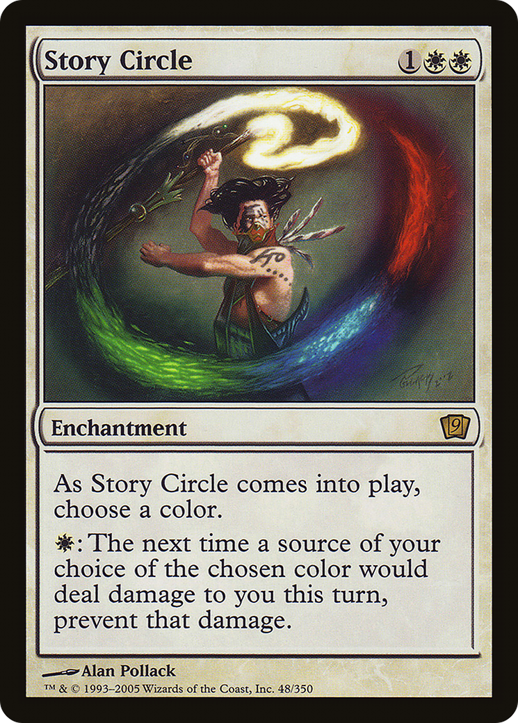 Story Circle (9ED-48★) - Ninth Edition Foil - Premium MTG Single from Wizards of the Coast - Just $0.86! Shop now at Game Crave Tournament Store