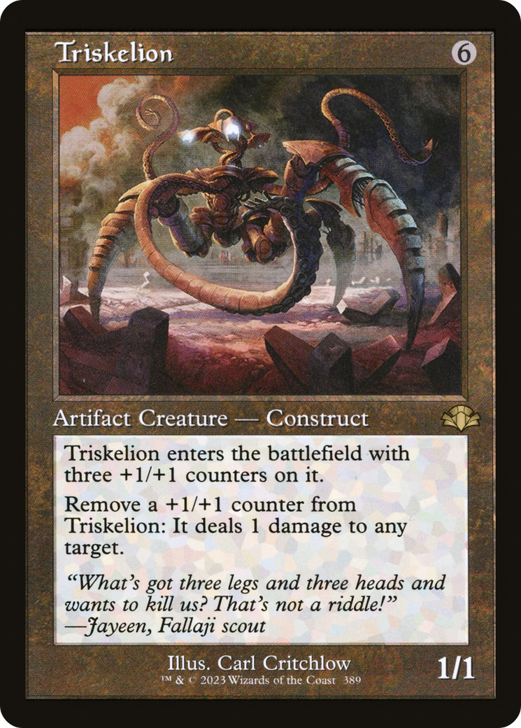 Triskelion (DMR-389) - Dominaria Remastered - Premium MTG Single from Wizards of the Coast - Just $0.08! Shop now at Game Crave Tournament Store