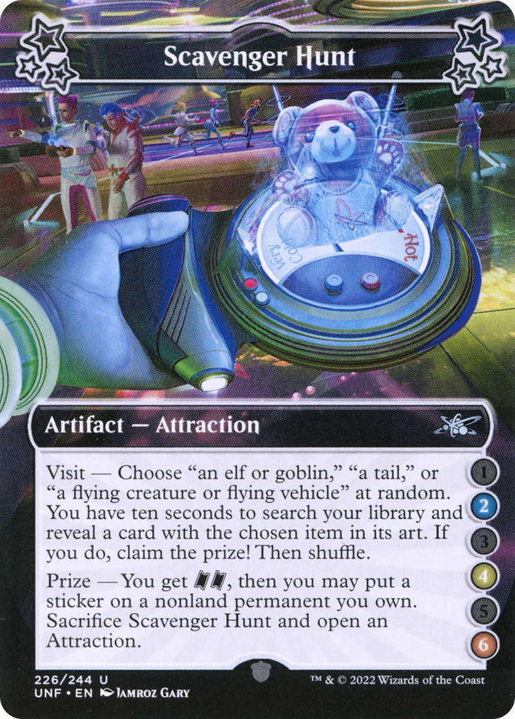 Scavenger Hunt (UNF-226B) - Unfinity - Premium MTG Single from Wizards of the Coast - Just $0.08! Shop now at Game Crave Tournament Store