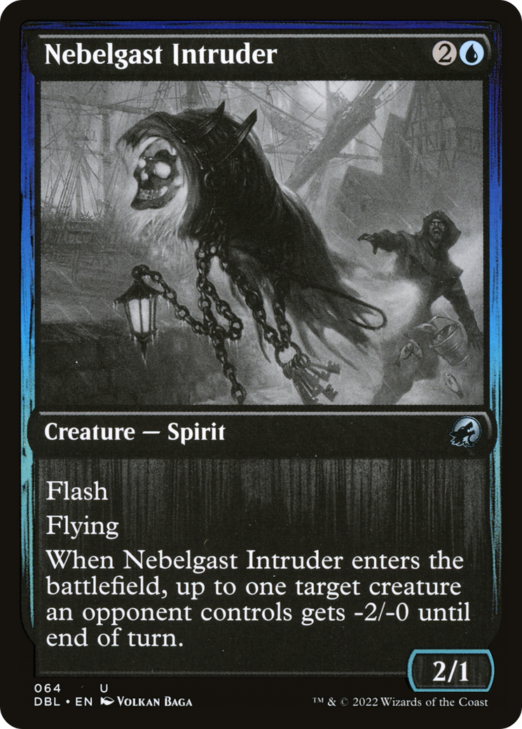 Nebelgast Intruder (DBL-064) - Innistrad: Double Feature - Premium MTG Single from Wizards of the Coast - Just $0.08! Shop now at Game Crave Tournament Store