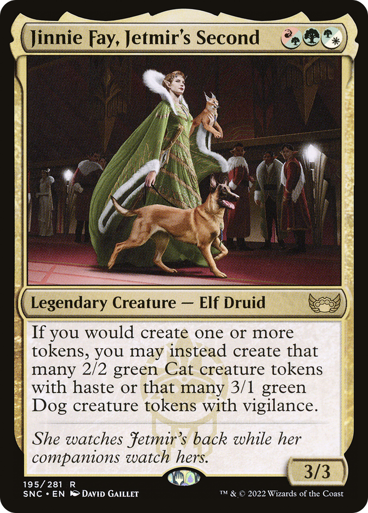 Jinnie Fay, Jetmir's Second (SNC-195) - Streets of New Capenna - Premium MTG Single from Wizards of the Coast - Just $0.15! Shop now at Game Crave Tournament Store