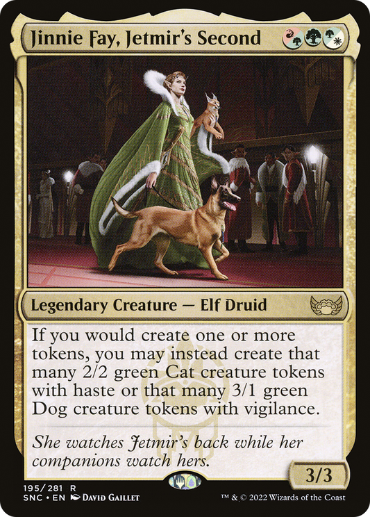 Jinnie Fay, Jetmir's Second (SNC-195) - Streets of New Capenna - Premium MTG Single from Wizards of the Coast - Just $0.15! Shop now at Game Crave Tournament Store