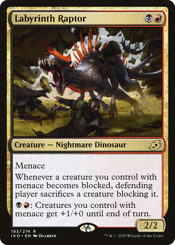 Labyrinth Raptor (IKO-193) - Ikoria: Lair of Behemoths - Premium MTG Single from Wizards of the Coast - Just $0.08! Shop now at Game Crave Tournament Store