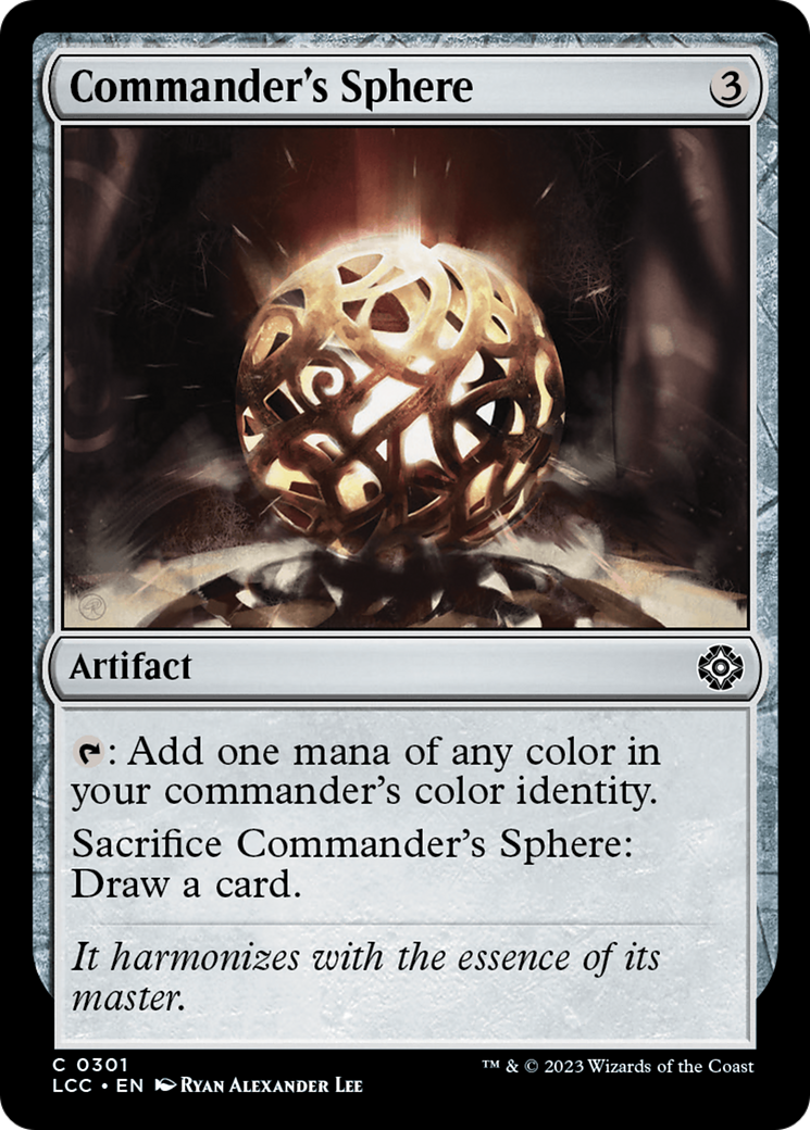 Commander's Sphere (LCC-301) - The Lost Caverns of Ixalan Commander - Premium MTG Single from Wizards of the Coast - Just $0.08! Shop now at Game Crave Tournament Store