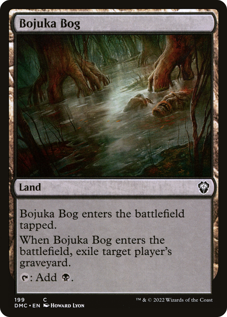 Bojuka Bog (DMC-199) - Dominaria United Commander - Premium MTG Single from Wizards of the Coast - Just $0.16! Shop now at Game Crave Tournament Store