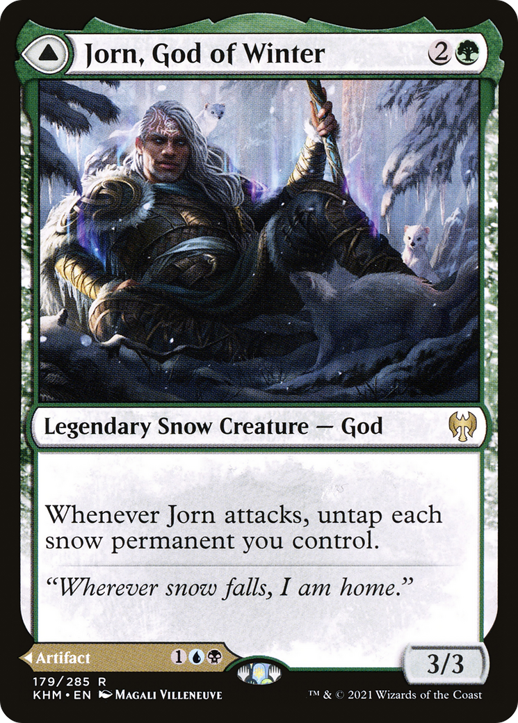 Jorn, God of Winter // Kaldring, the Rimestaff (KHM-179) - Kaldheim: (snow) Foil - Premium MTG Single from Wizards of the Coast - Just $0.08! Shop now at Game Crave Tournament Store