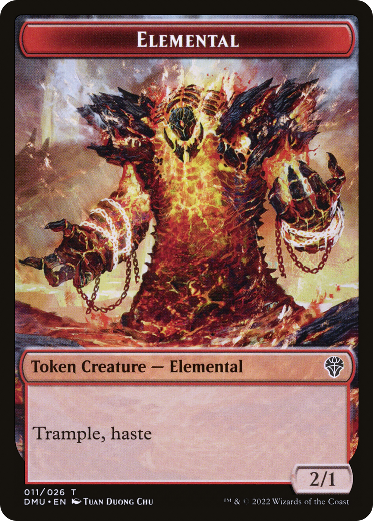 Elemental (TDMU-011) - Dominaria United Tokens Foil - Premium MTG Single from Wizards of the Coast - Just $0.21! Shop now at Game Crave Tournament Store