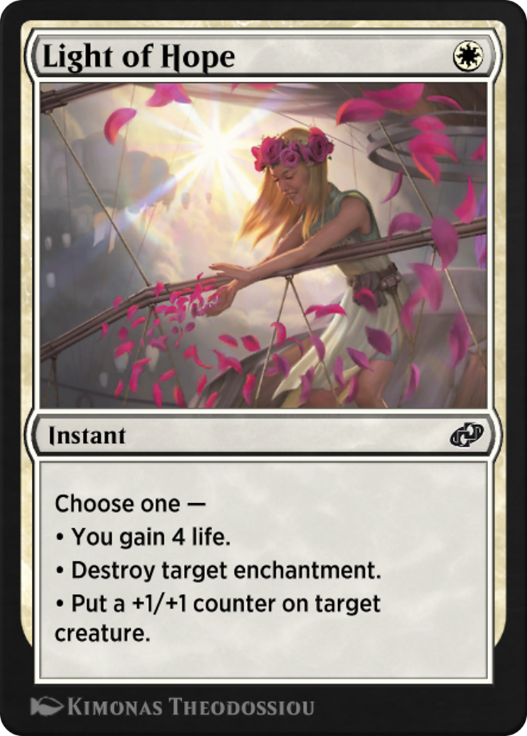 Light of Hope (J21-777) - Jumpstart: Historic Horizons - Premium MTG Single from Wizards of the Coast - Just $0! Shop now at Game Crave Tournament Store